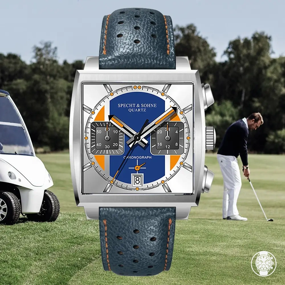 Sport-Quarz-Chronograph für Herren mit wasserdichtem Design