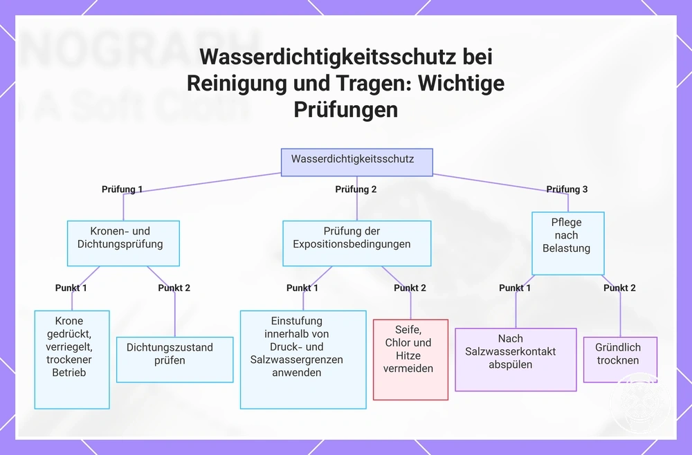 Wasserdichtigkeitsschutz bei Reinigung und Tragen: Wichtige Prüfungen