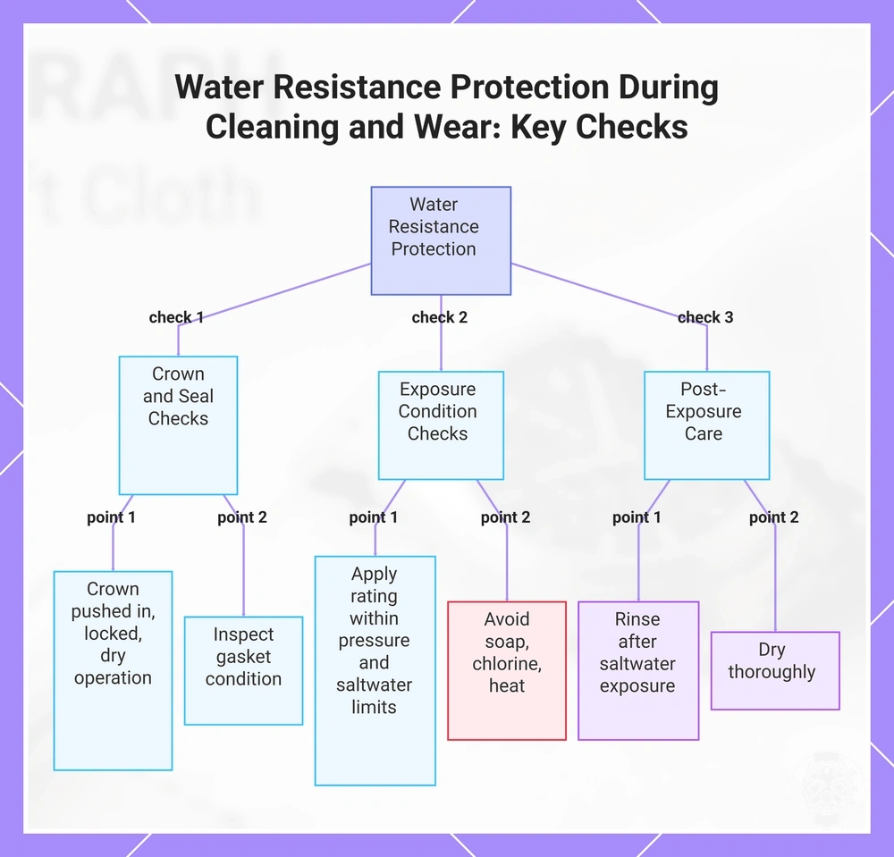 Water Resistance Protection During Cleaning and Wear: Key Checks