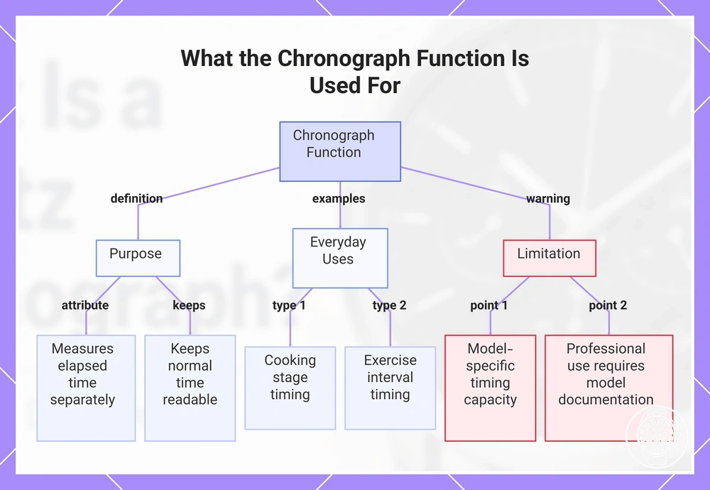 What the Chronograph Function Is Used For