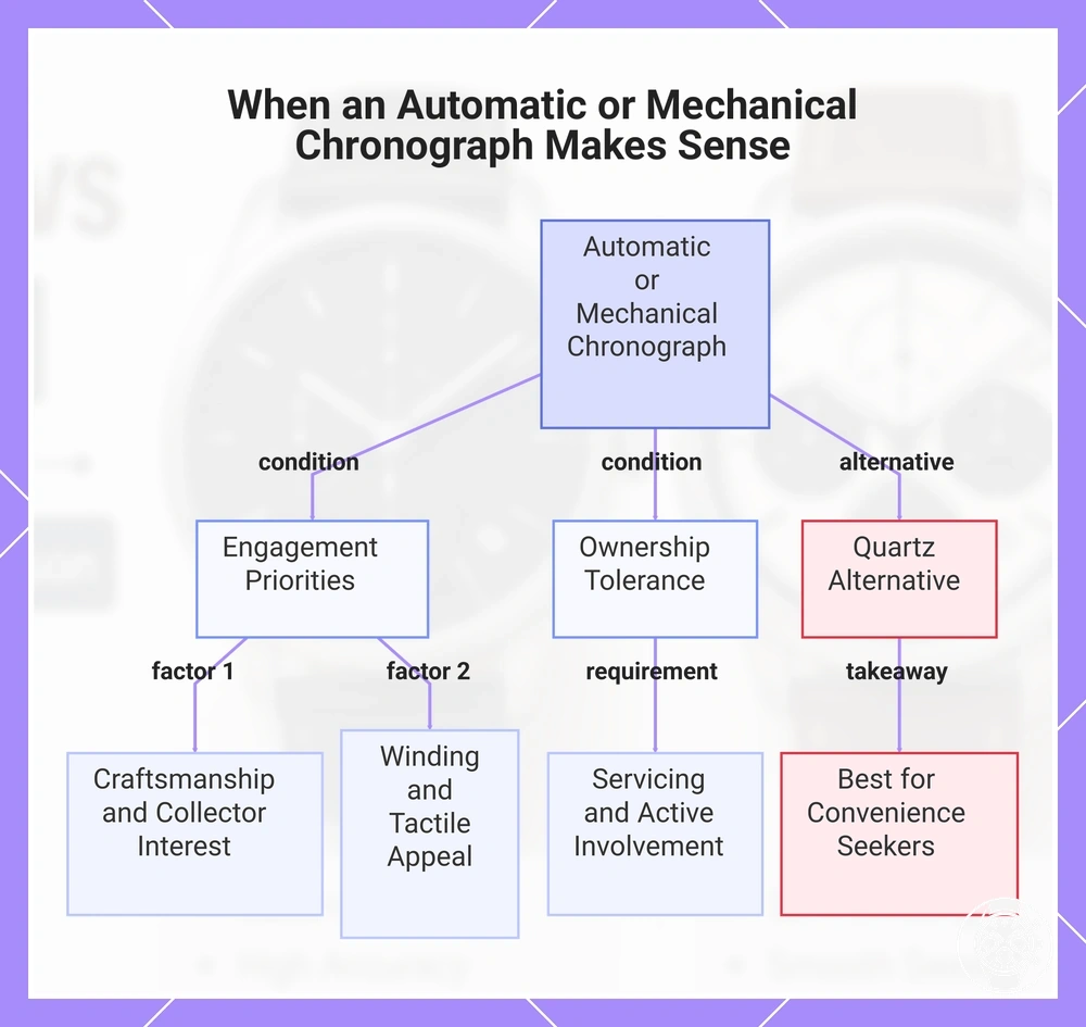 When an Automatic or Mechanical Chronograph Makes Sense