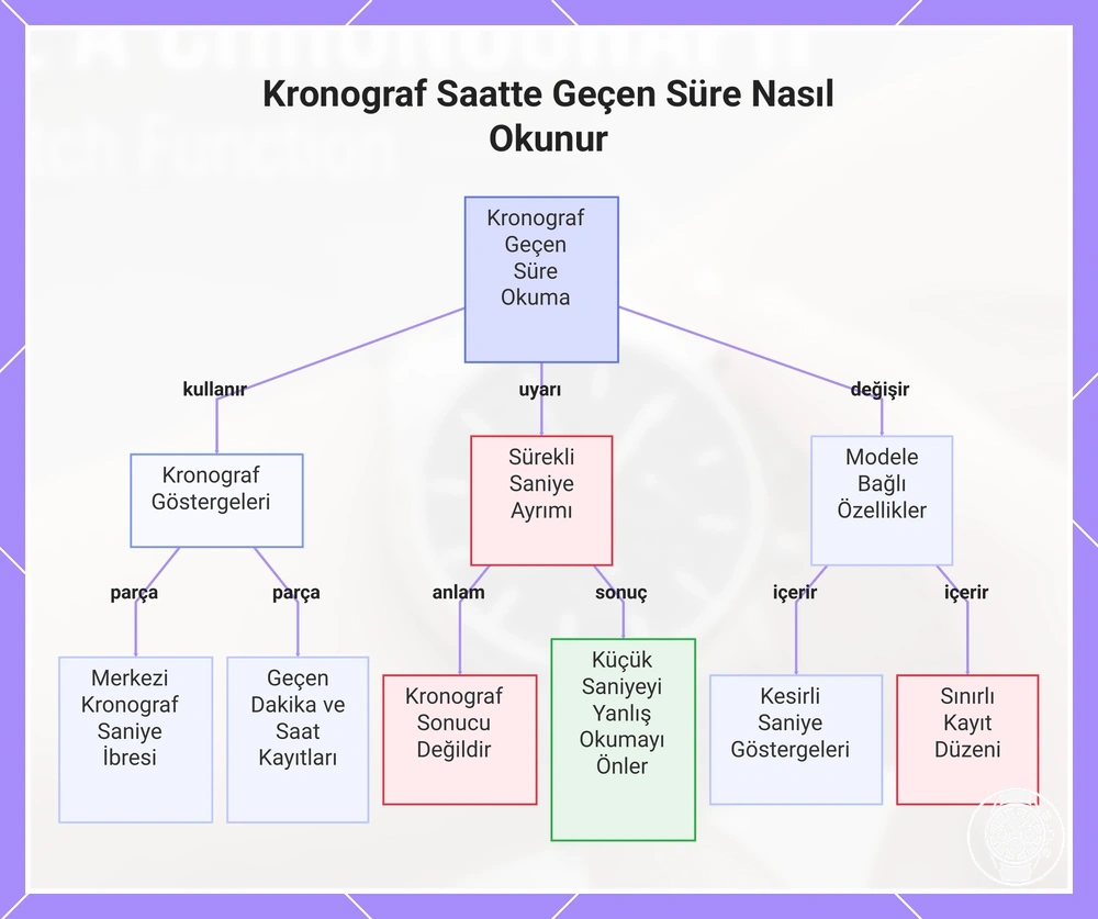 Kronograf Saatte Geçen Süre Nasıl Okunur