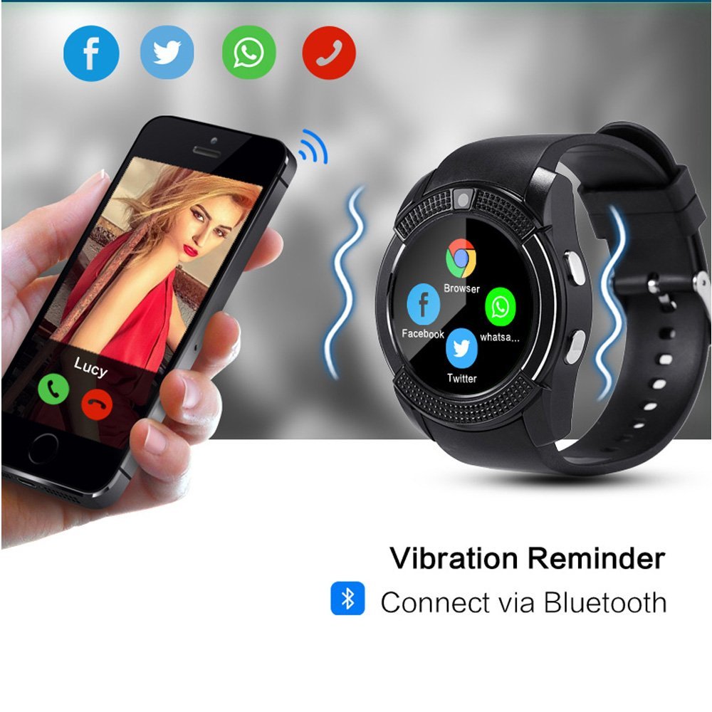 Sport montre intelligente cadran appel