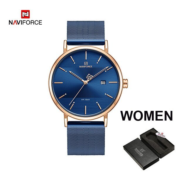 montre femme marque NAVIFORCE avec emballage pour cadeau montre femme marque NAVIFORCE avec emballage pour cadeau