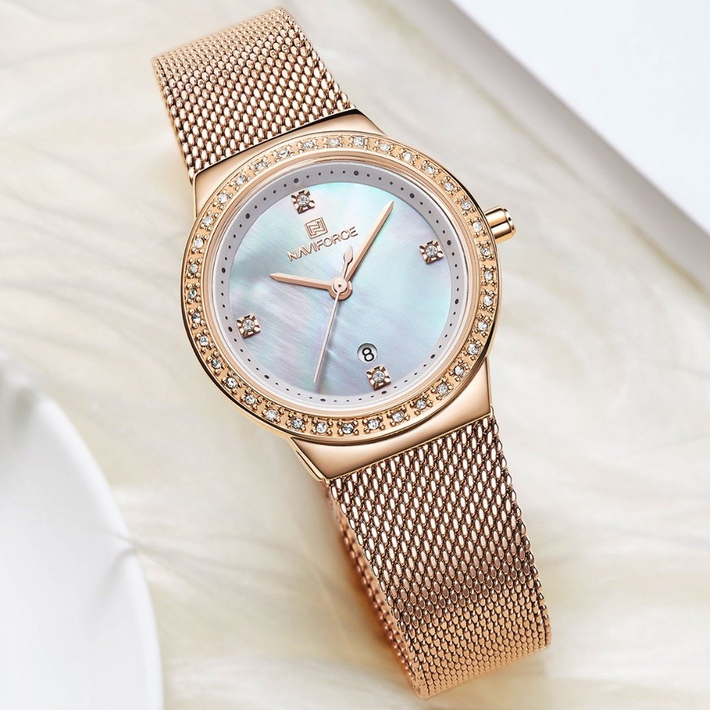 montre femme pas cher NAVIFORCE Simple Quartz montre femme pas cher NAVIFORCE Simple Quartz