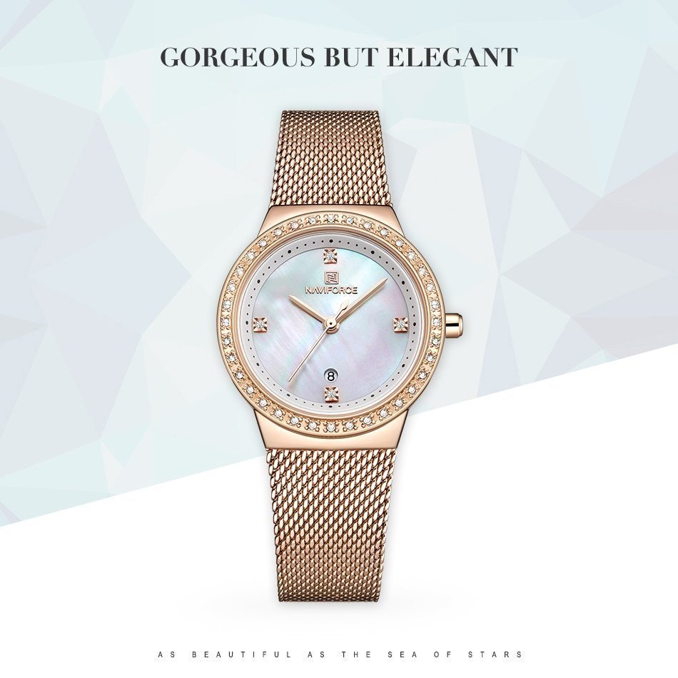 montre femme pas cher NAVIFORCE femmes marque de luxe montre femme pas cher NAVIFORCE femmes marque de luxe