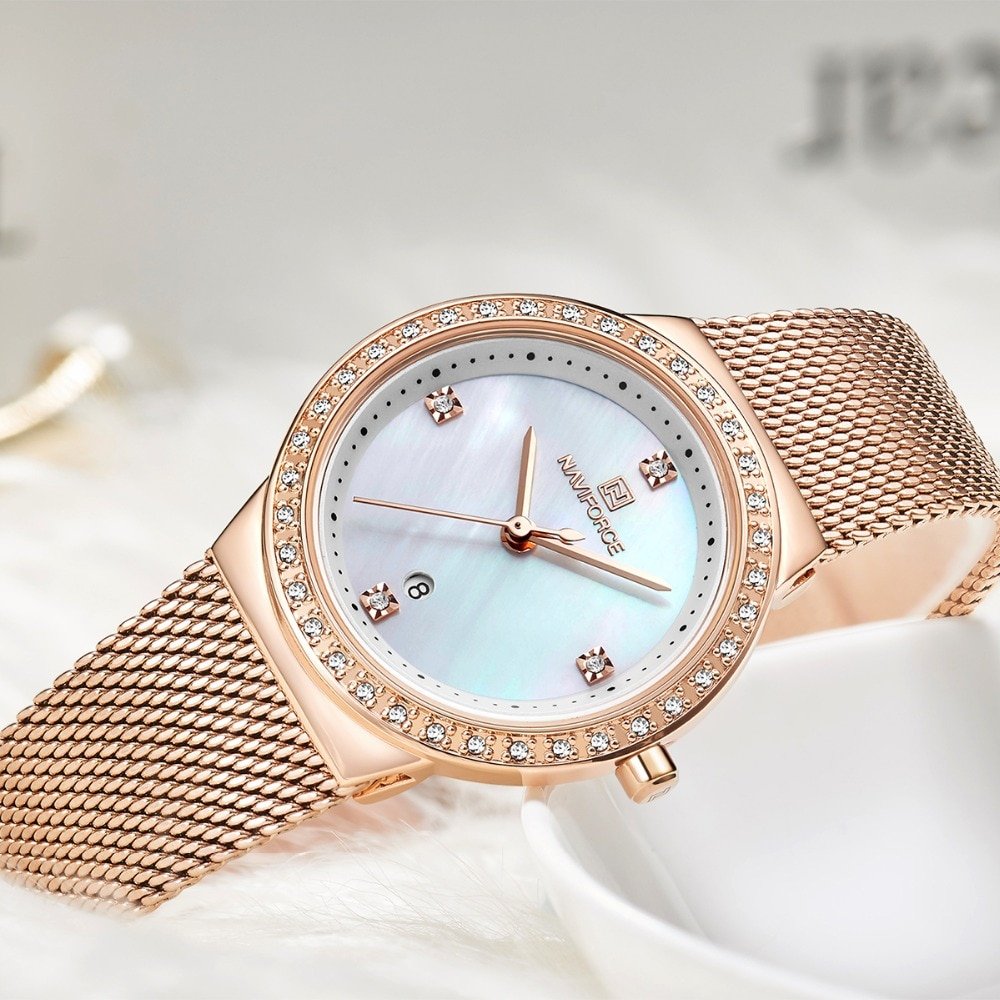 montre femme pas cher NAVIFORCE montre bracelet montre femme pas cher NAVIFORCE montre bracelet