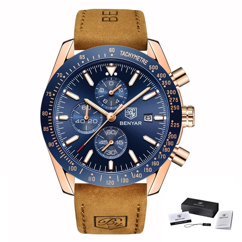montres homme de luxe avec son emballage