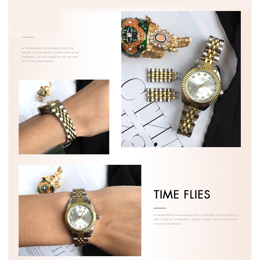 CHENXI montre de luxe pour femmes en acier inoxydable Quartz diamant tanche l gante la mode 3 CHENXI montre de luxe pour femmes en acier inoxydable Quartz diamant tanche l gante la mode 3
