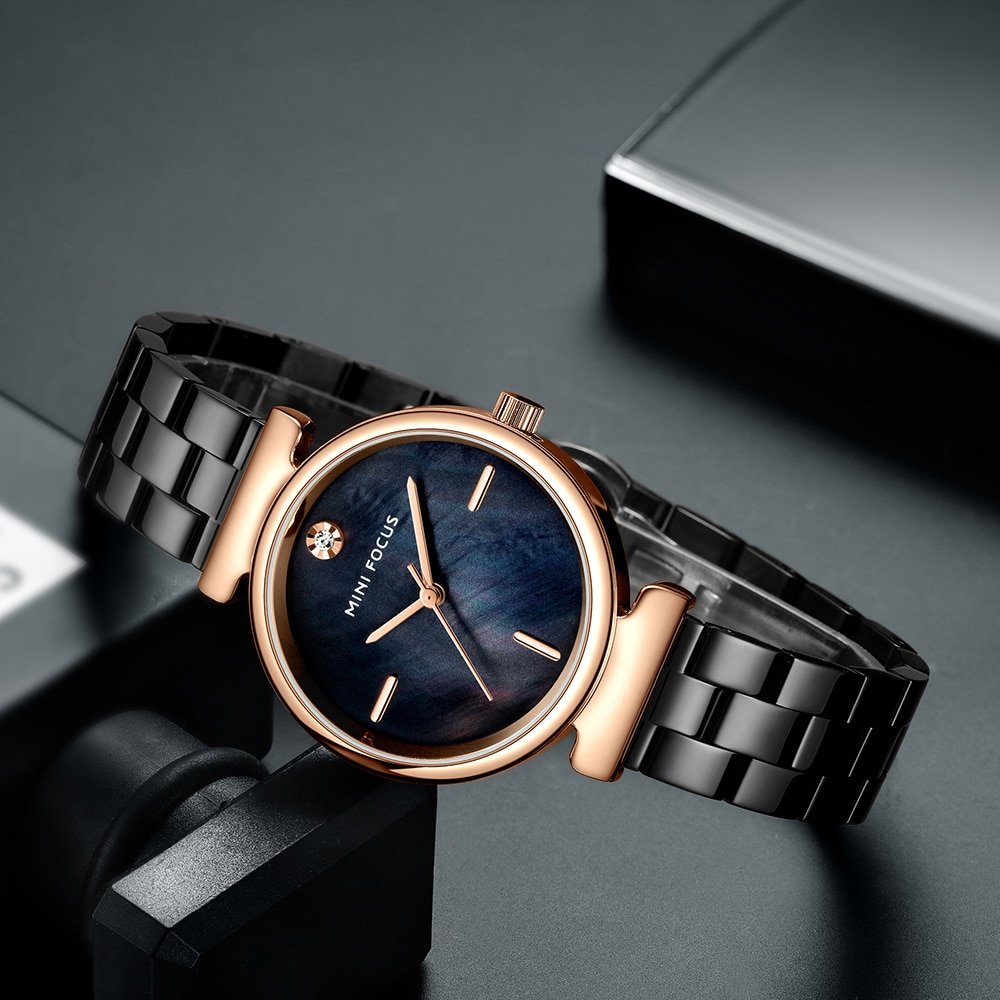 MINI FOCUS montre bracelet de luxe pour femmes l gante marque sup rieure glac e d 1