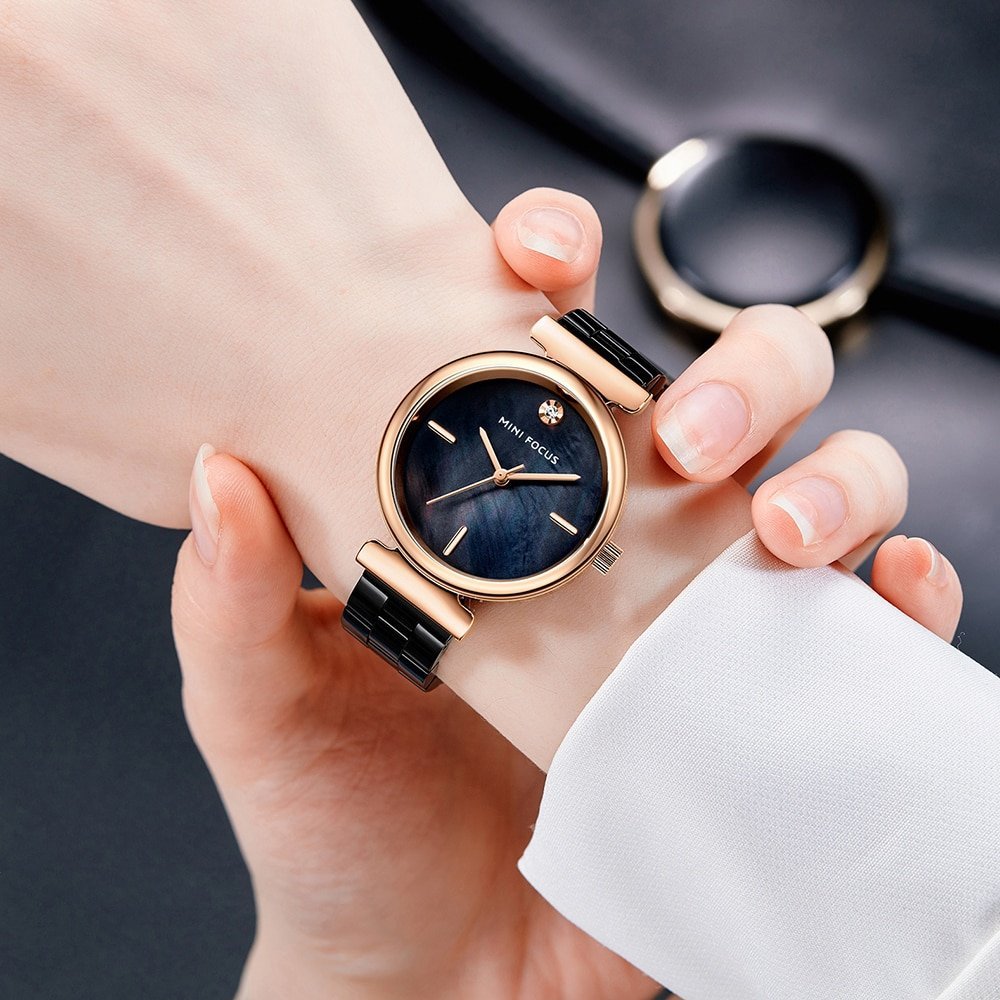 MINI FOCUS montre bracelet de luxe pour femmes l gante marque sup rieure glac e d 2