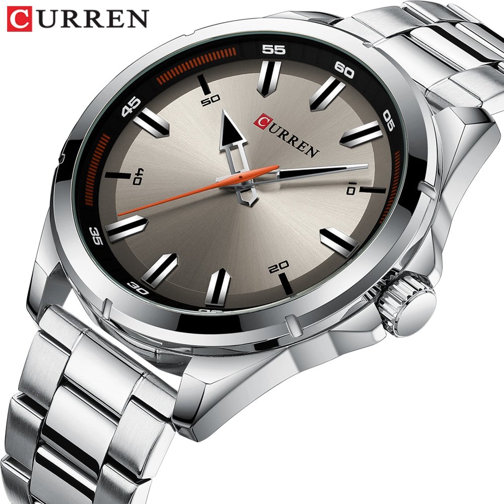 CURREN montre bracelet tanche Quartz pour homme marque de luxe Simple sport 1
