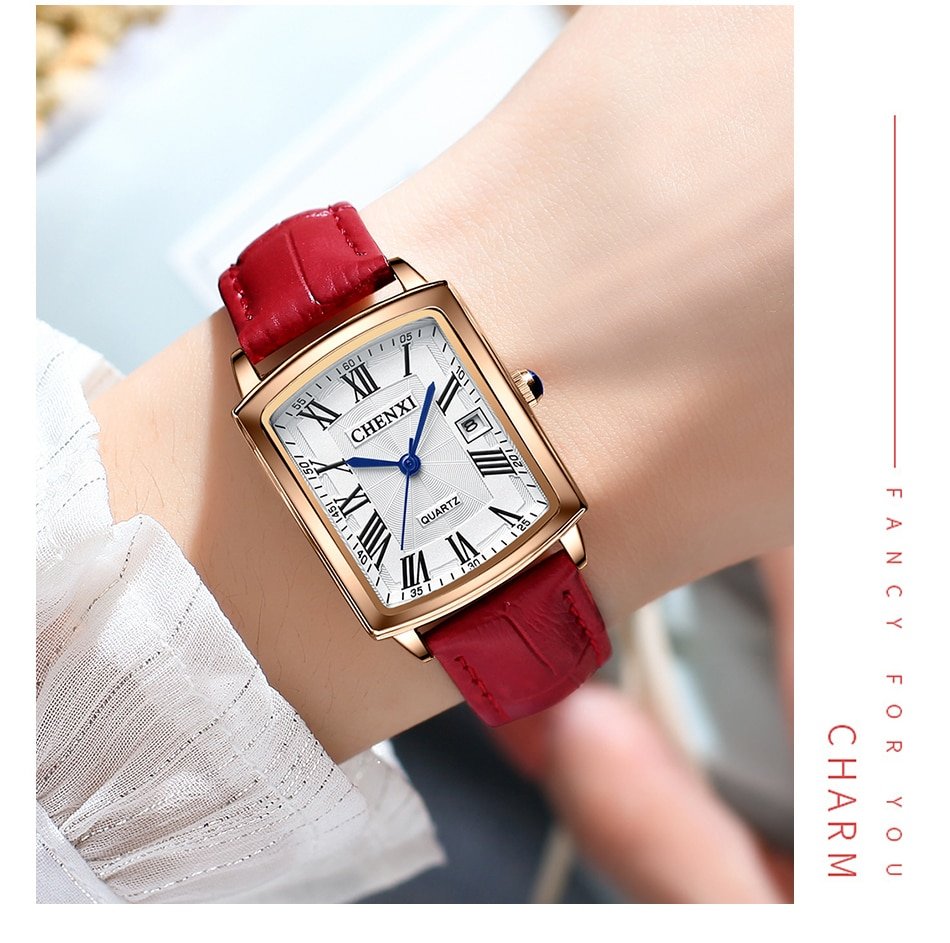 H53eb7e9b8bdc4e47a0cca36e260420e4o Montre CHENXI CX03 – Montre à Quartz étanche pour Femmes