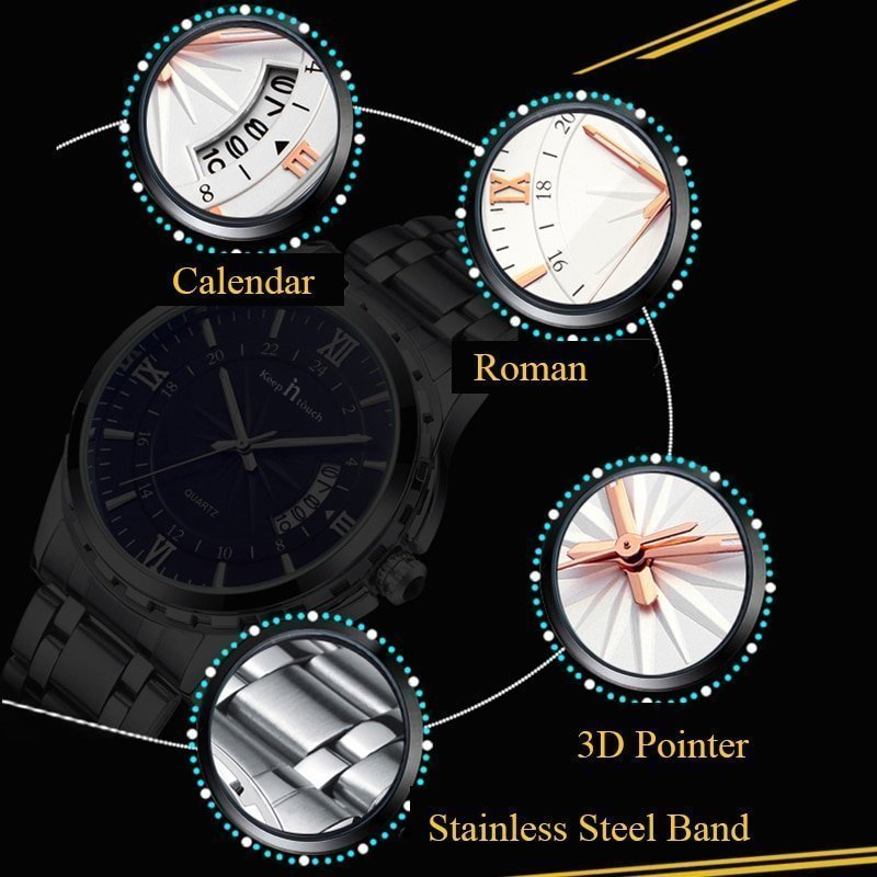 Haut De Luxe Marque Hommes Montre tanche Noctilucent Homme D contract Montres R tro Relogio Masculino 1