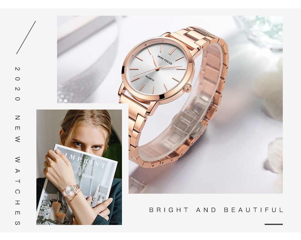 Montre Luxueuse Style Décontractée pour Femmes - Montre MINI FOCUS MF20