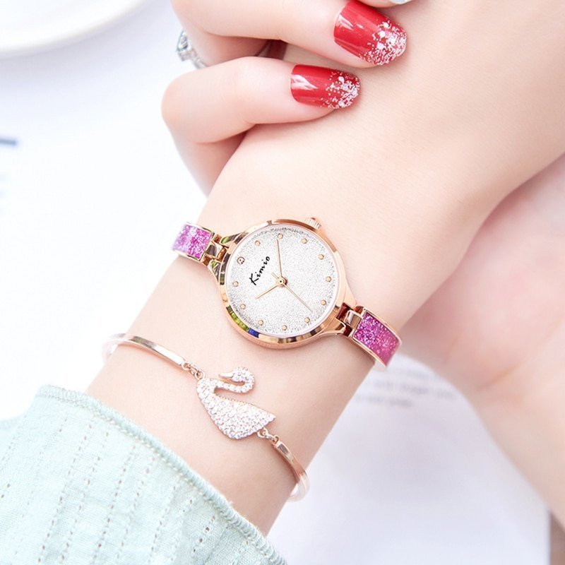 KIMIO montre Bracelet l gante pour femmes marque de luxe robes pour dames bijoux boucle cadeau 2 KIMIO montre Bracelet l gante pour femmes marque de luxe robes pour dames bijoux boucle cadeau 2