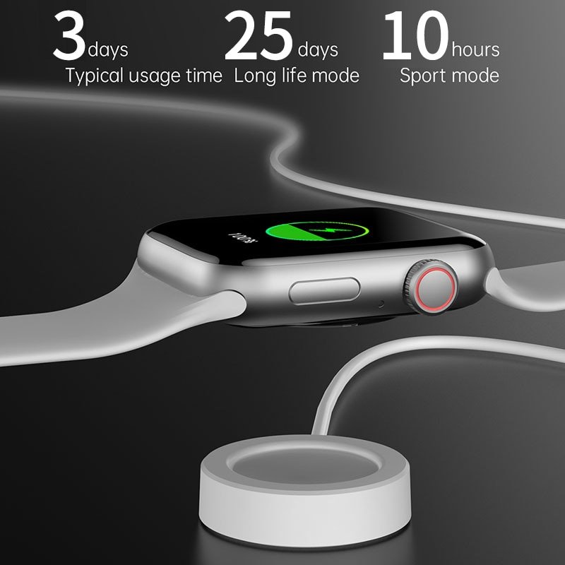 LYKRY montre connect e HW22 Plus Pro moniteur de fr quence cardiaque avec charge sans fil 2