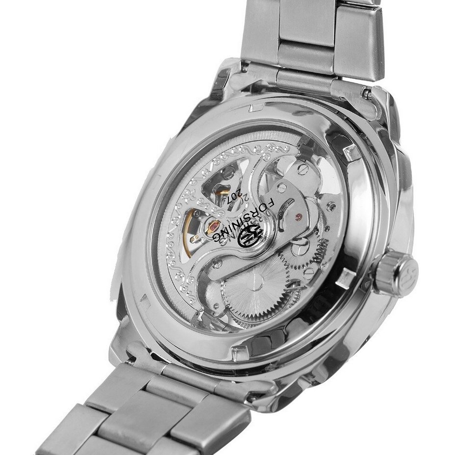 Montre FORSINING FS04 – Montre Automatique de Luxe en Acier Transparente pour Hommes 2