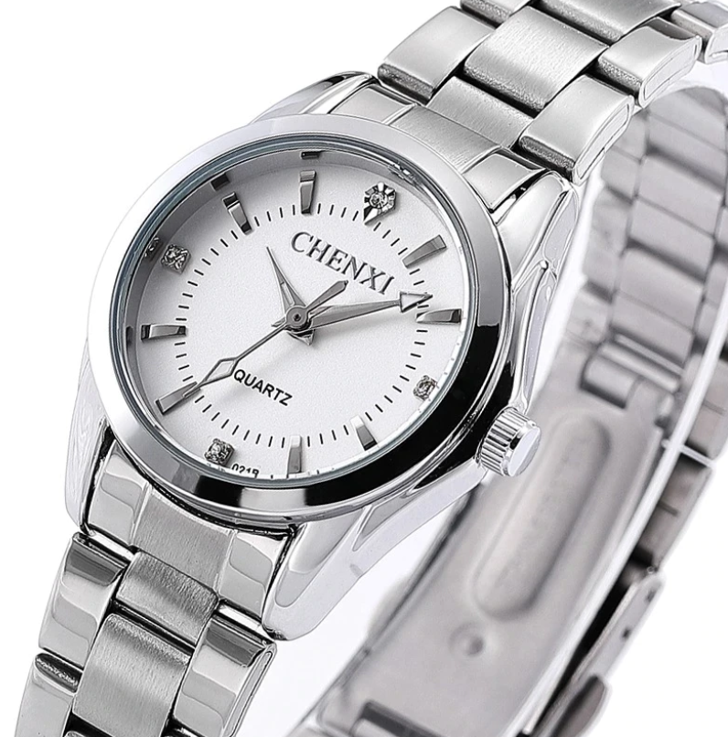 Montre Femme CHENXI CX04 Montre à Quartz Bracelet de luxe Strass 1