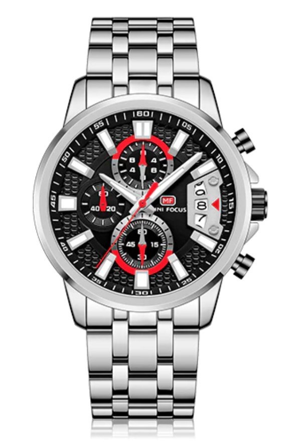 Montre Homme MINI FOCUS MF16 – Montre Sport de Luxe avec Chronographe 1 Montre Homme MINI FOCUS MF16 – Montre Sport de Luxe avec Chronographe 1