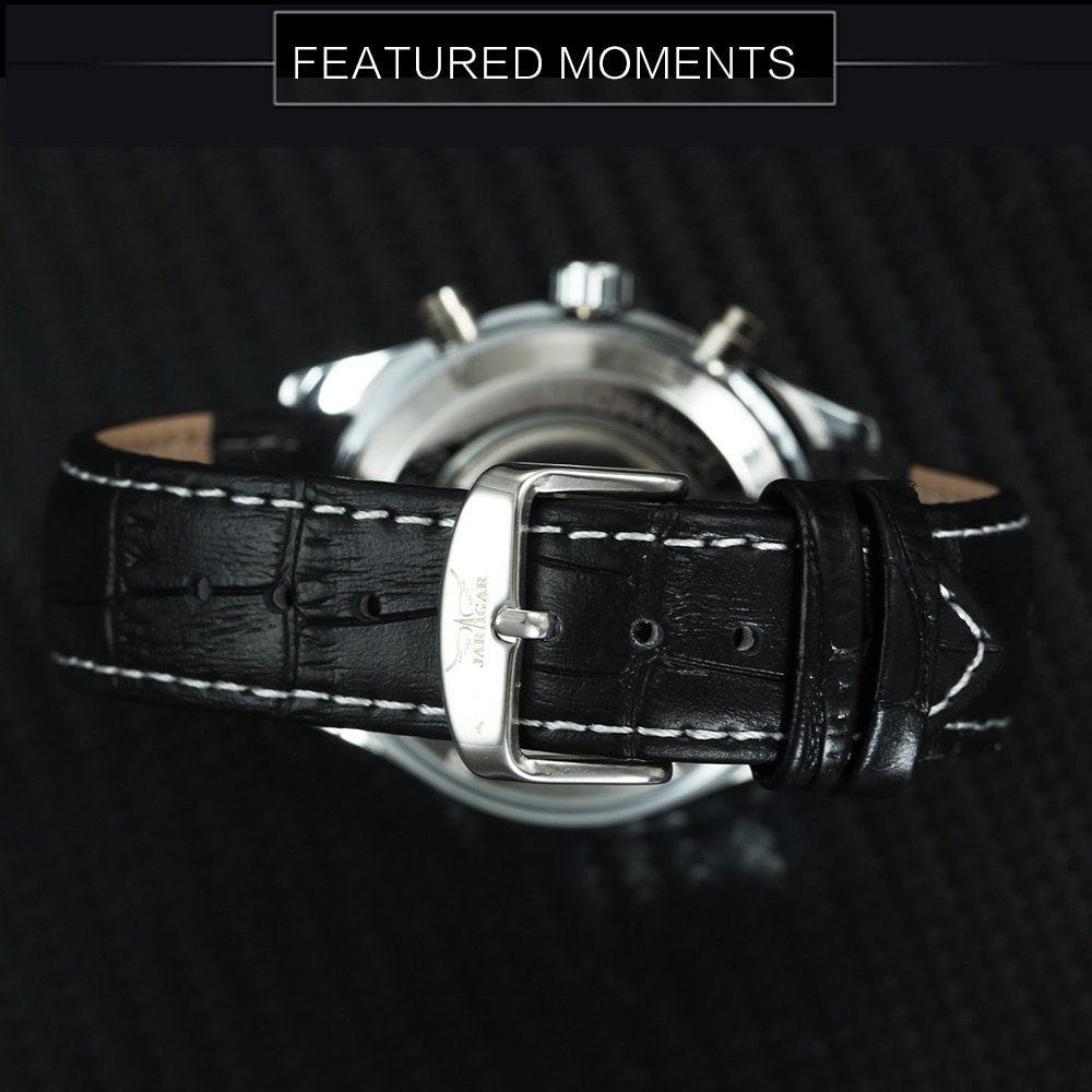 Montre automatique m canique pour hommes marque de luxe styliste tendance 3 sous cadrans num ro 4 Montre automatique m canique pour hommes marque de luxe styliste tendance 3 sous cadrans num ro 4