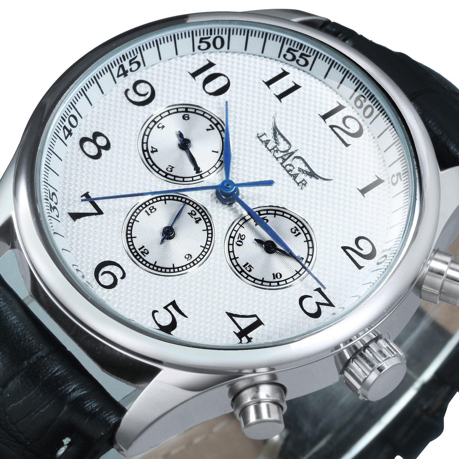 Montre automatique m canique pour hommes marque de luxe styliste tendance 3 sous cadrans num ro