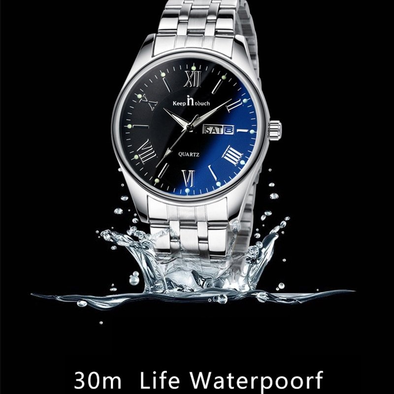 Montre de couple pour amoureux montre bracelet de luxe pour hommes et femmes Quartz tanche cadeaux 2 Montre de couple pour amoureux montre bracelet de luxe pour hommes et femmes Quartz tanche cadeaux 2