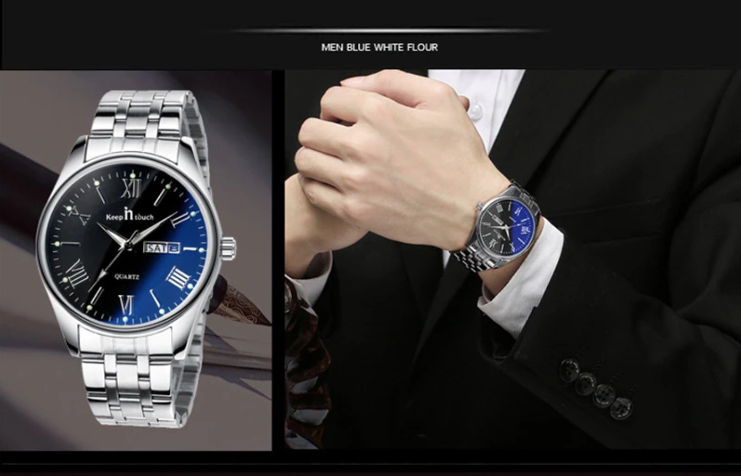 Montres pour Couple KEEP IN TOUCH KT02 Deux Montres pour Amoureux Cadeau de Mariage 2 Montres pour Couple KEEP IN TOUCH KT02 Deux Montres pour Amoureux Cadeau de Mariage 2
