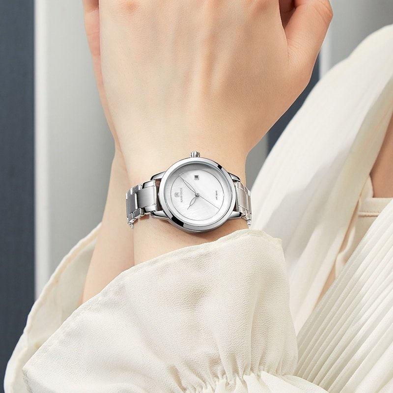 NAVIFORCE Montre bracelet tanche pour femmes marque de luxe Quartz la mode 1