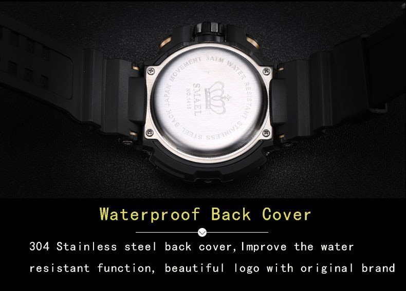SMAEL montre de Sport pour hommes montre bracelet Quartz num rique LED marque de luxe 2021 5 SMAEL montre de Sport pour hommes montre bracelet Quartz num rique LED marque de luxe 2021 5