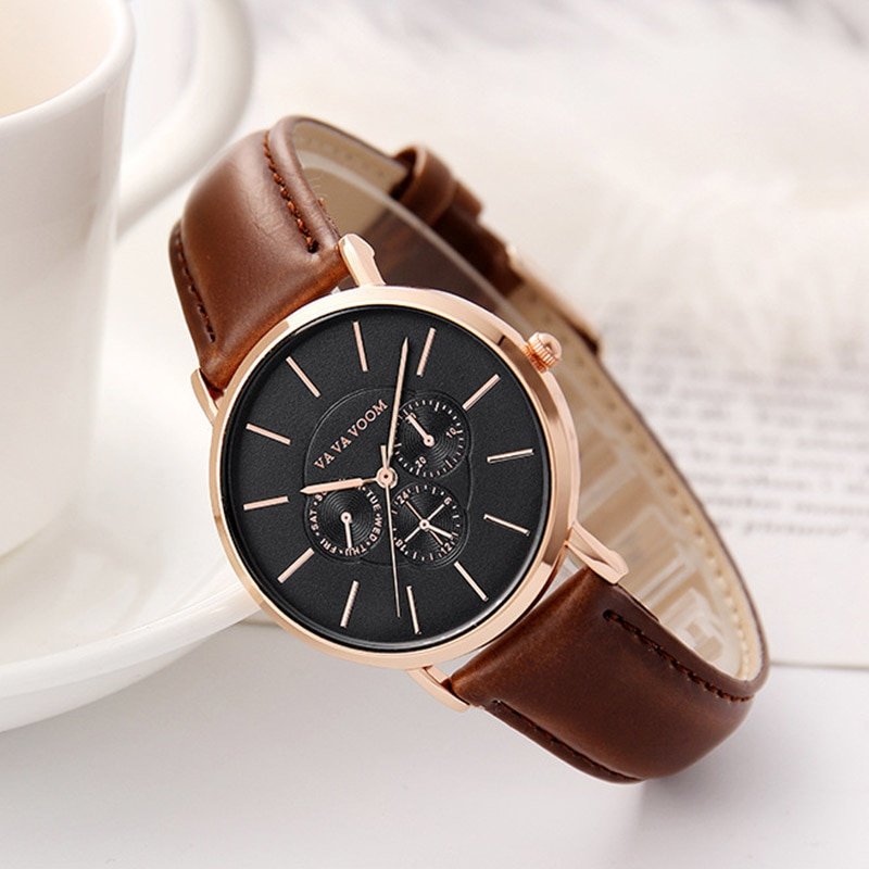 VA VA VOOM montre Quartz pour femmes mode Vestido d contract montre bracelet pour dames Vintage 1 VA VA VOOM montre Quartz pour femmes mode Vestido d contract montre bracelet pour dames Vintage 1