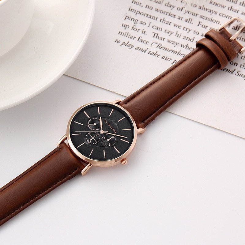 VA VA VOOM montre Quartz pour femmes mode Vestido d contract montre bracelet pour dames Vintage 2 VA VA VOOM montre Quartz pour femmes mode Vestido d contract montre bracelet pour dames Vintage 2