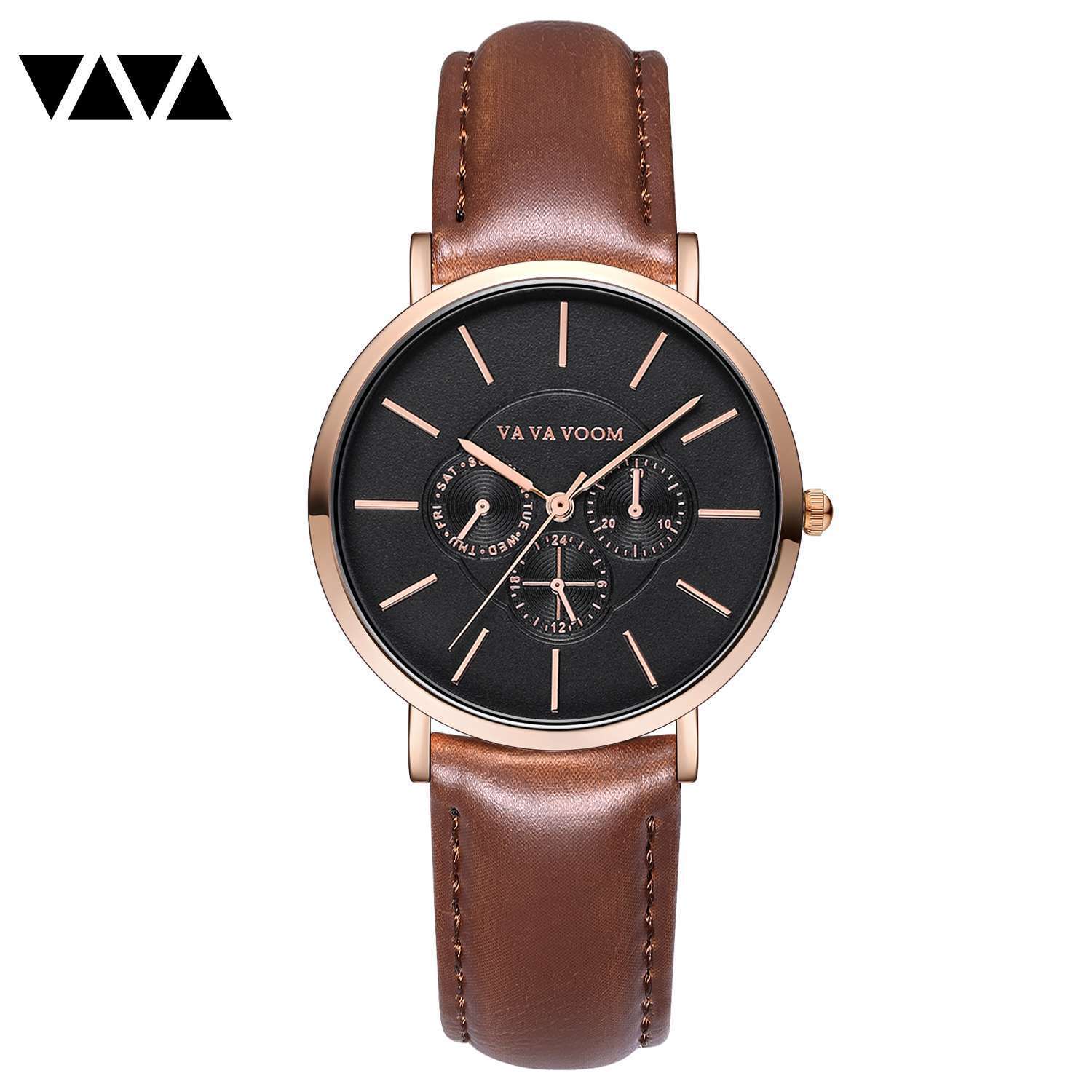 VA VA VOOM montre Quartz pour femmes mode Vestido d contract montre bracelet pour dames Vintage 3 VA VA VOOM montre Quartz pour femmes mode Vestido d contract montre bracelet pour dames Vintage 3